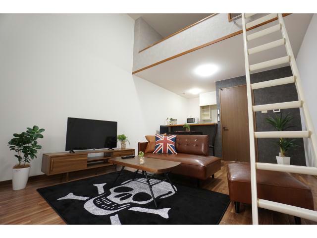 居室・リビング　家具家電付きルーム