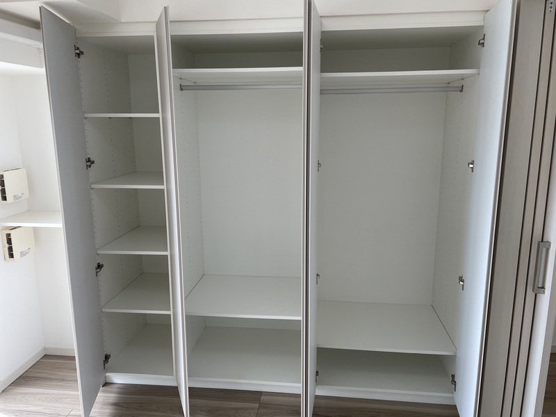 収納　お荷物の多い方でも安心のクローゼット付き♪