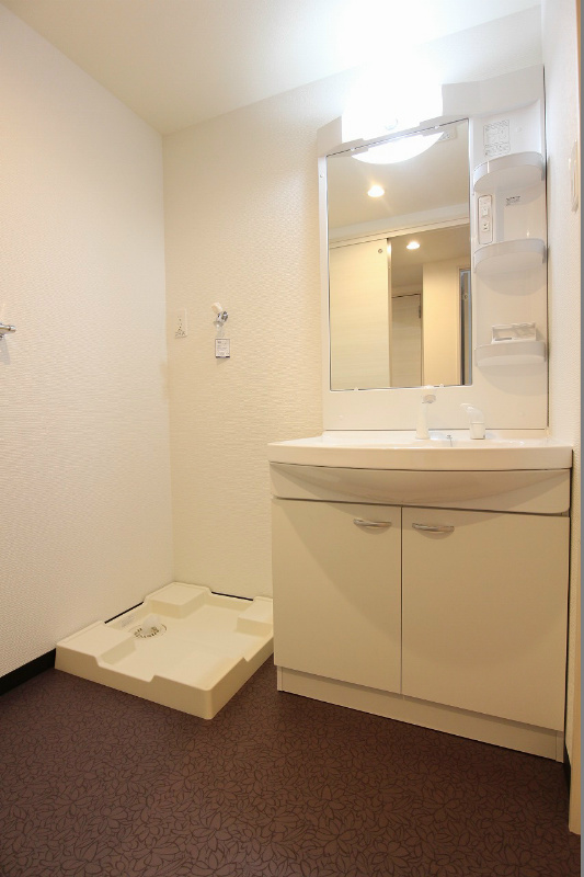 洗面設備　シャンプードレッサーで女性も嬉しいですね♪