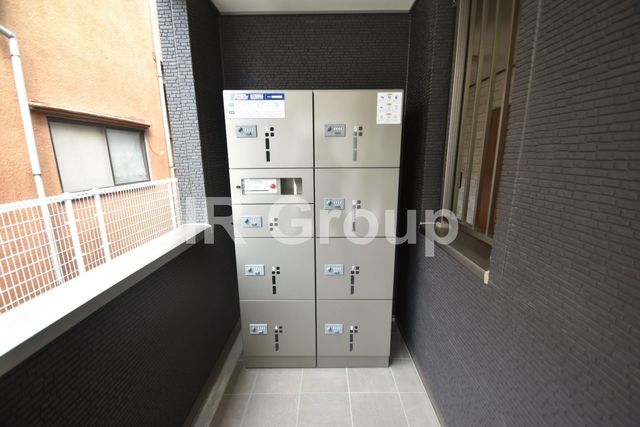 ロビー　宅配ボックス有