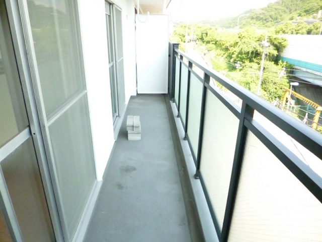 バルコニー　広々バルコニー♪