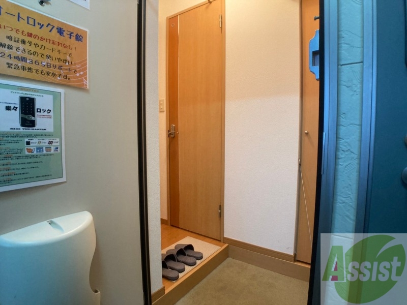 玄関　お部屋の第一印象を決める玄関はこちらです！