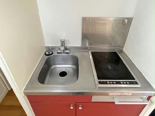 キッチン　シングルレバー設置