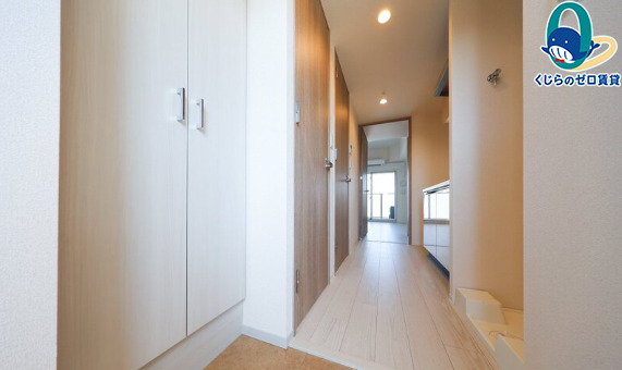 玄関　くじらのゼロ賃貸は＼仲介手数料0円×初期費用最安×全国対応／