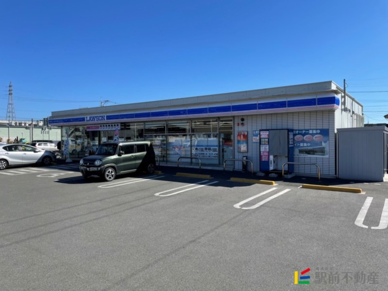 コンビニ　ローソン　蒲船津店（コンビニ）まで1100m