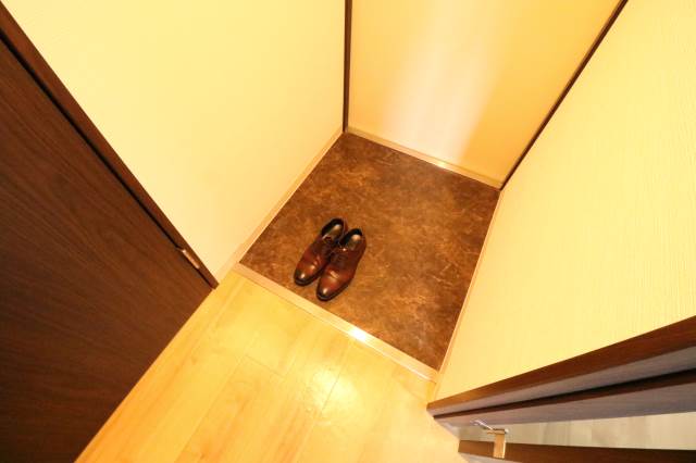 玄関　おかえり～♪