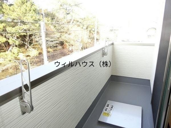 バルコニー　明るいバルコニー！