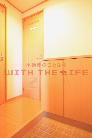 玄関　落ち着いた玄関です
