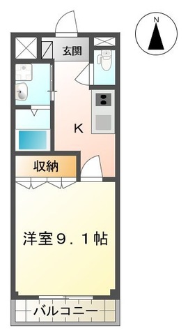 さくらメゾンの間取り写真