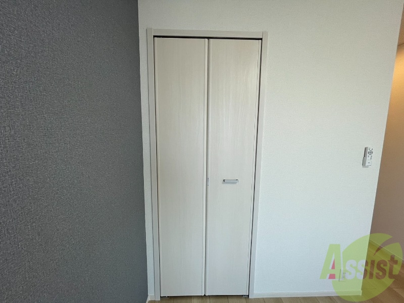 収納　ここに収納があります。収納があると部屋が広く使えます。