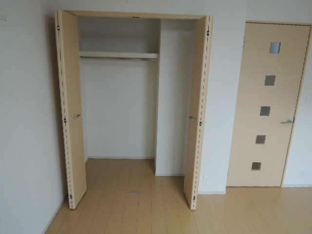 収納　収納も奥行きがあり容量あります