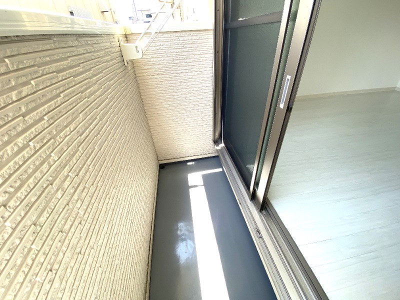 バルコニー　バルコニーはこんな感じです。