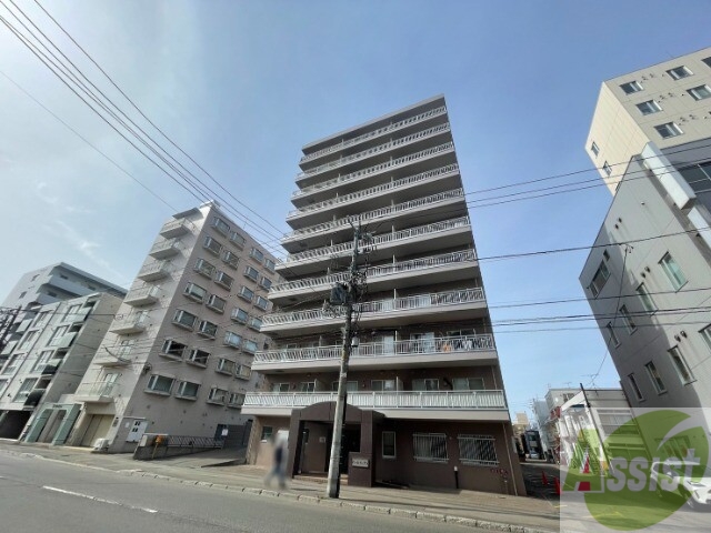 建物外観　札幌市中央区南十一条西「パールイレブン」