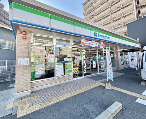 コンビニ　ファミリーマート 東住吉杭全店（コンビニ）まで328m