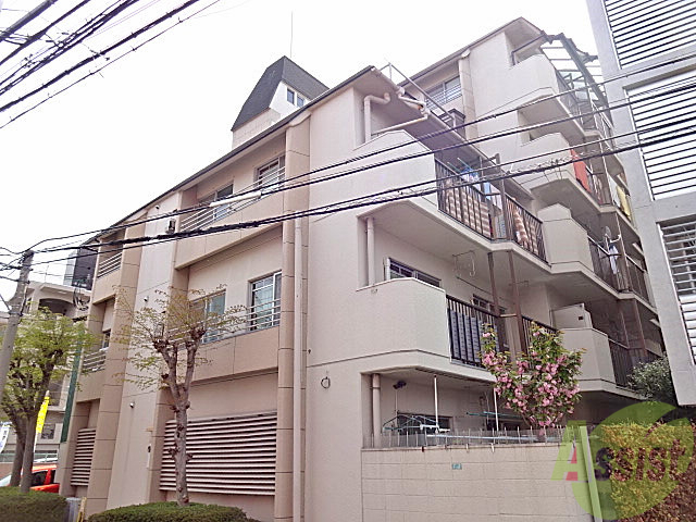 建物外観　豊中市本町「豊中グリーンハイツ」