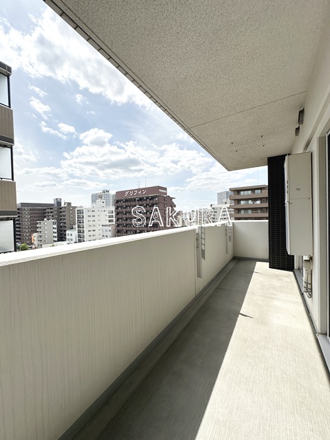 バルコニー　便利で嬉しいバルコニー付きです♪