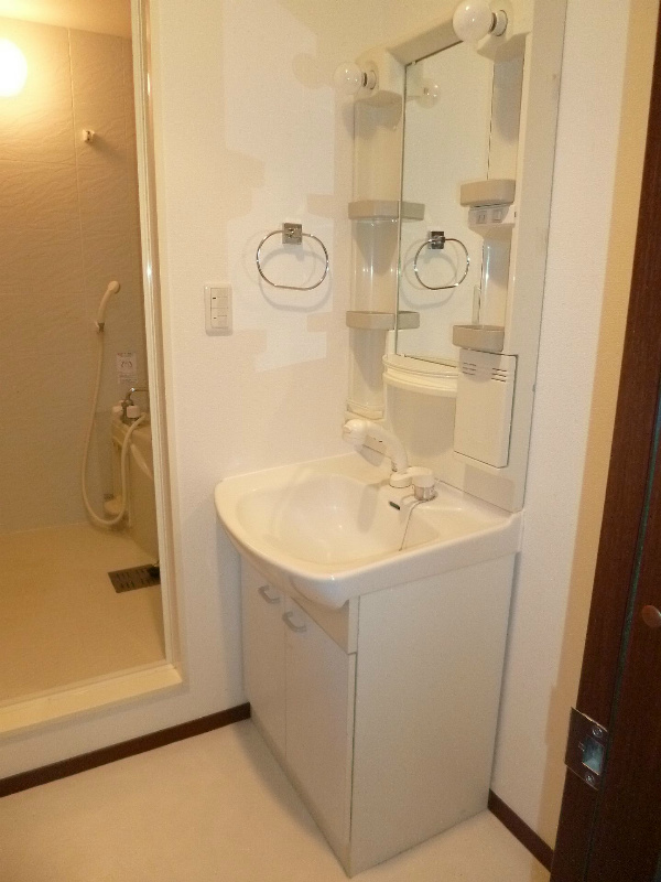 洗面設備　便利なシャンプードレッサーです。（同建物の別部屋の写真です。