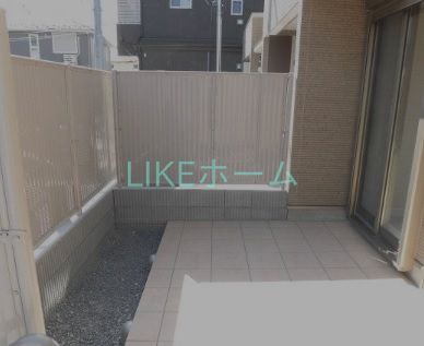 バルコニー　庭