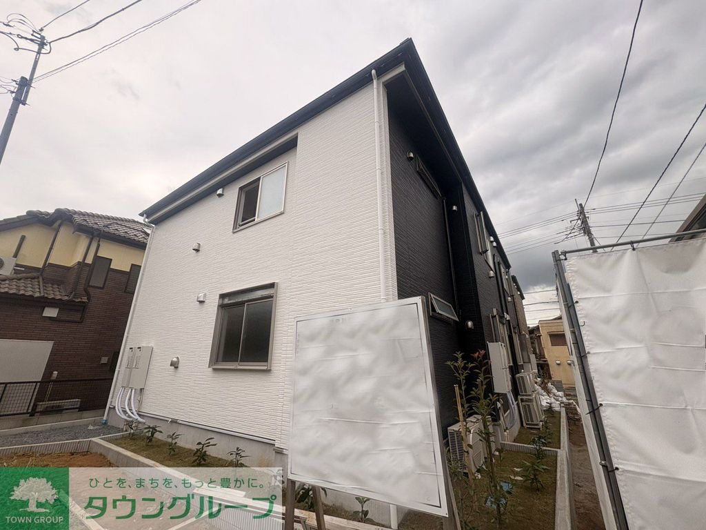 眺望　建築中