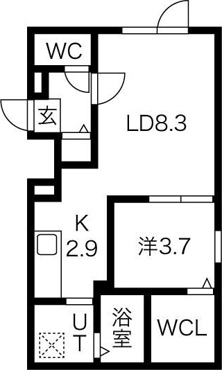 LiveaseN16の間取り写真