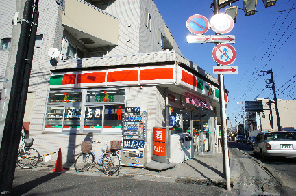 コンビニ　サンクス 千葉京成西船店（コンビニ）まで527m