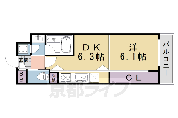 Grand E’terna 京都の間取り写真