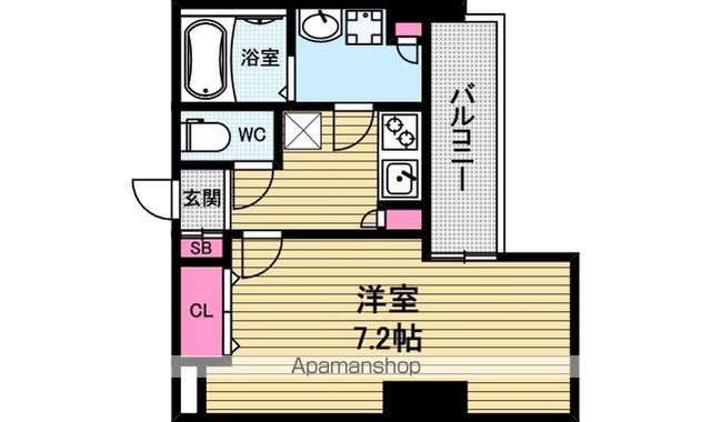 Luxe本町の間取り写真