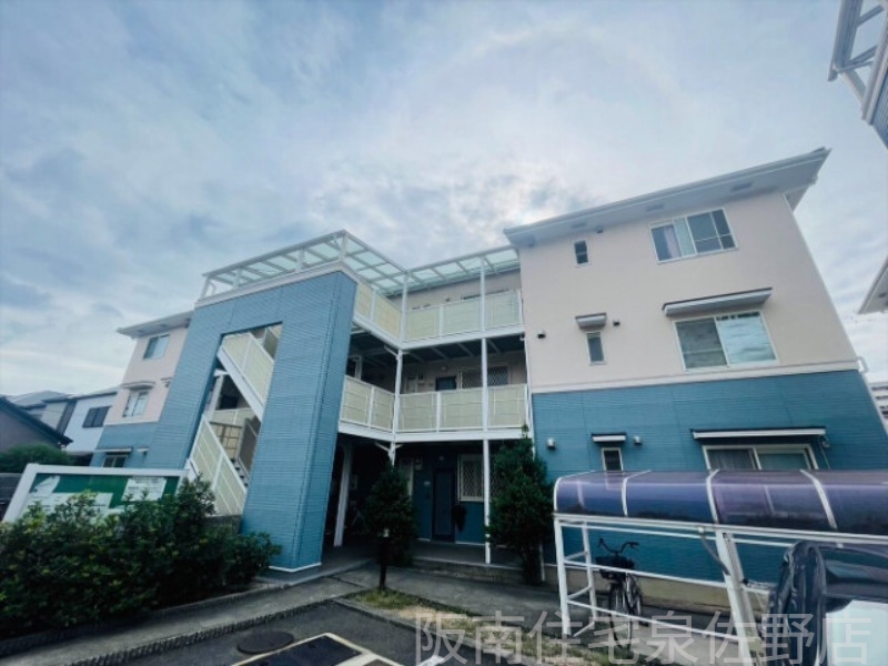 南海本線 羽倉崎駅 徒歩5分 3階建 築31年の外観写真