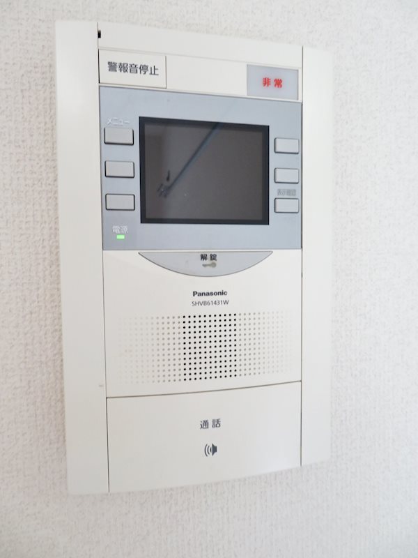 セキュリティ　モニタ付インターホン