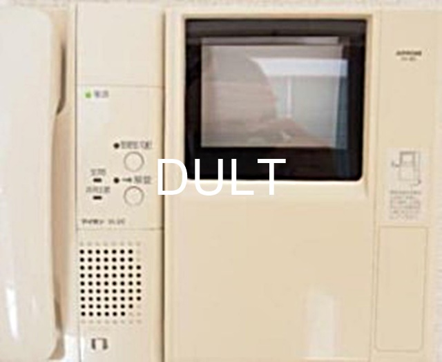 セキュリティ　モニター付きインターホンです。