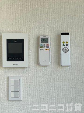 セキュリティ　別号室イメージの為、現状を優先致します。