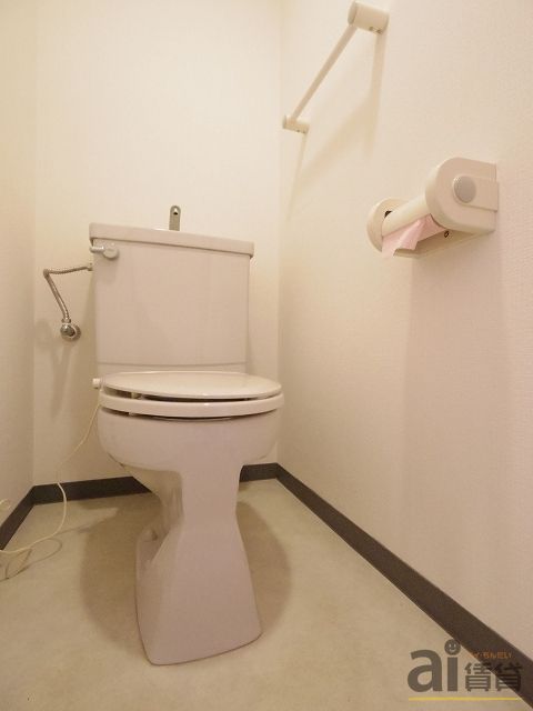 西武狭山線 西所沢駅 徒歩14分 4階建 築33年のトイレ写真