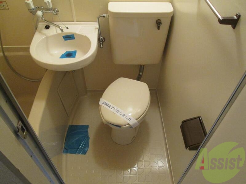 トイレ　お手洗いも綺麗にクリーニング済みです。