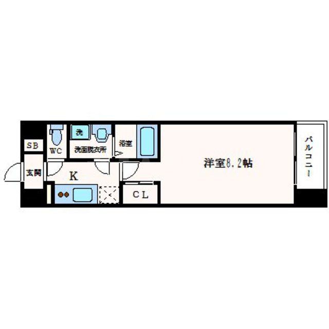 アーバンフラッツ五条堀川の間取り写真