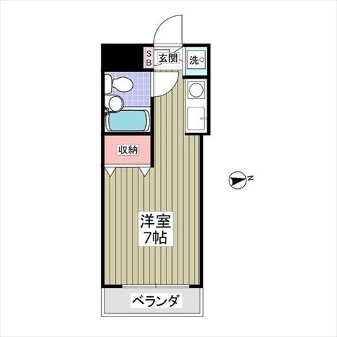 湘南平塚コートの間取り写真