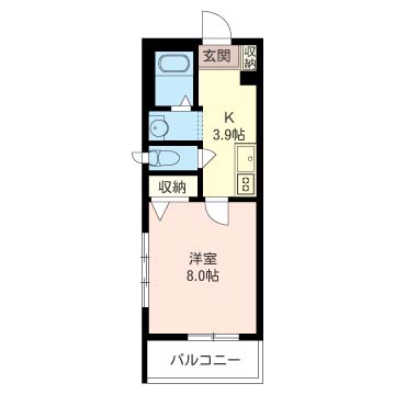 シュタイン ブリュッケの間取り写真