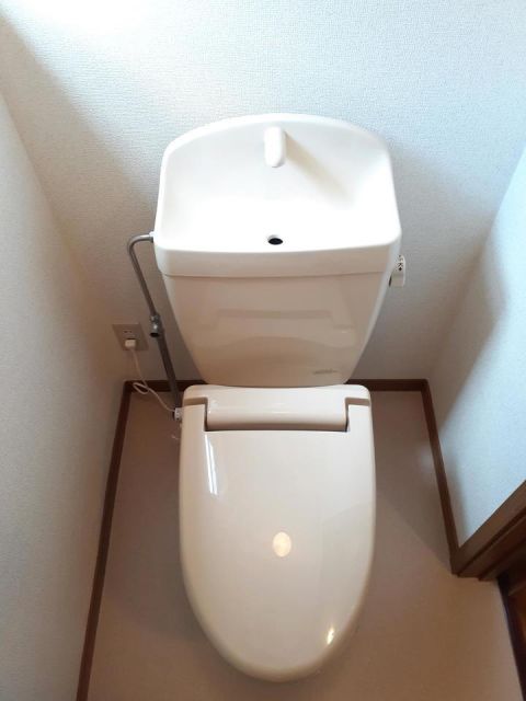 ＪＲ上越線 群馬総社駅 徒歩20分 3階建 築25年のトイレ写真