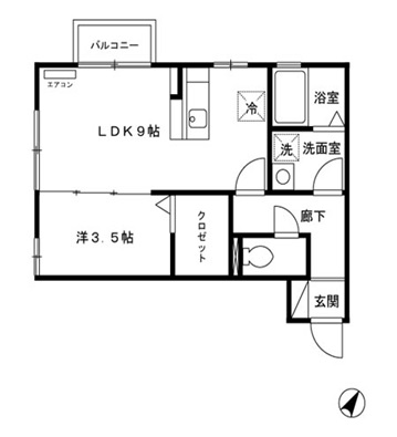 スターハイツ・あおいの間取り