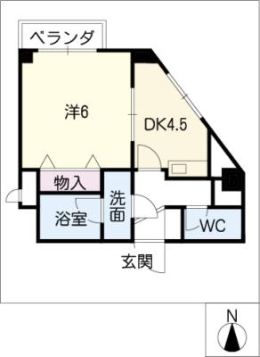 ｆビル東山の間取り