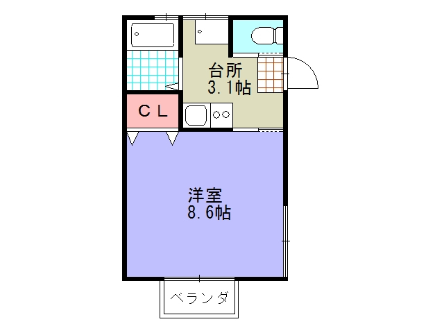 エントピアセカンドの間取り