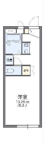 レオパレス若葉の間取り