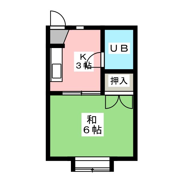 ユングハイツの間取り