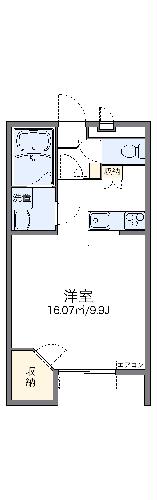 レオパレスル　チューレの間取り