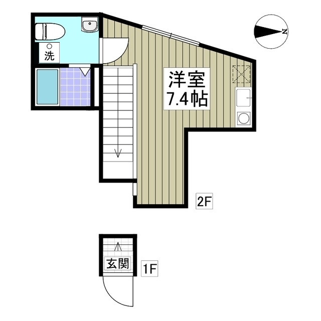 雑司が谷flatsの間取り