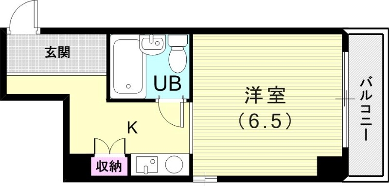 シェルプール弐番館の間取り