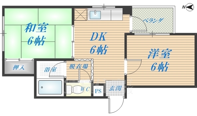 ロイヤルレジデンスの間取り