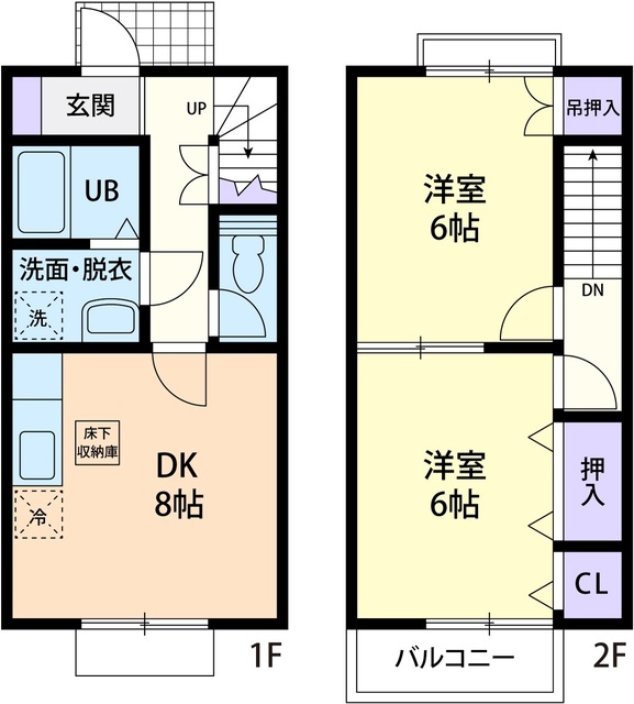 【Country　Vallry Watanabeの間取り】