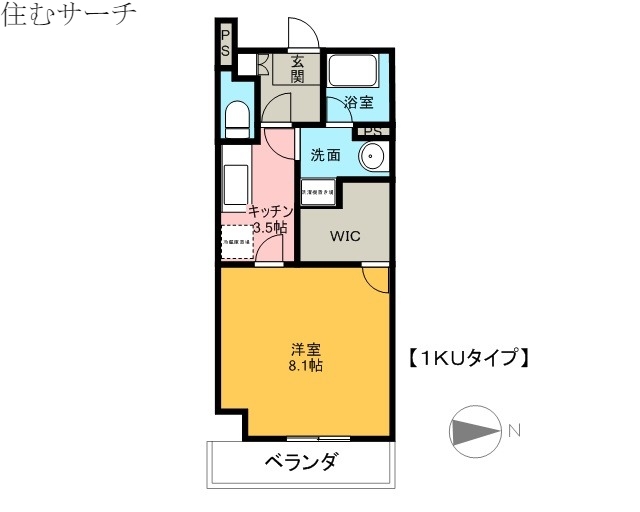 ハイトピア四日市の間取り