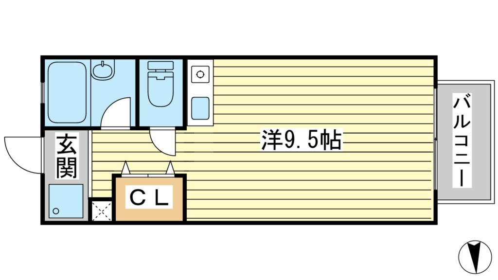 藤ハイツの間取り