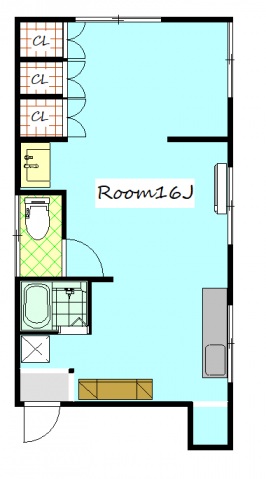 本町ハイツ　1号棟の間取り